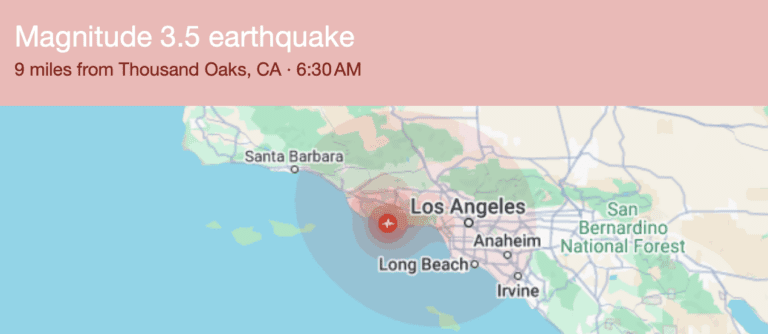 Two earthquakes shake Malibu overnight and early Saturday